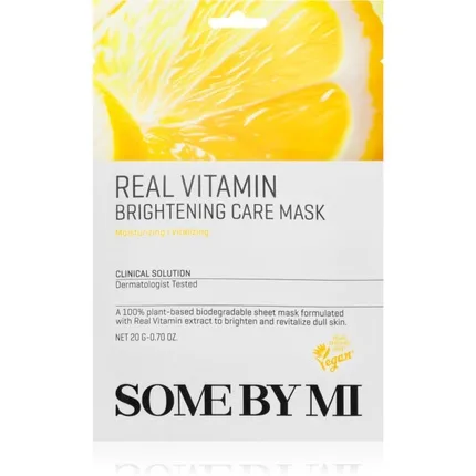 Some By Mi Real Vitamin Brightening Care Sheet Mask 20g